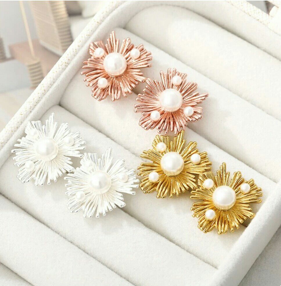 Korean vintage earrings 