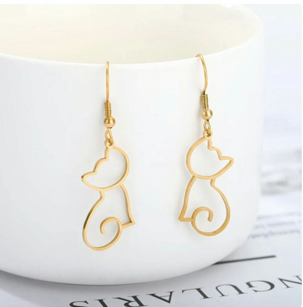 Meow earrings 